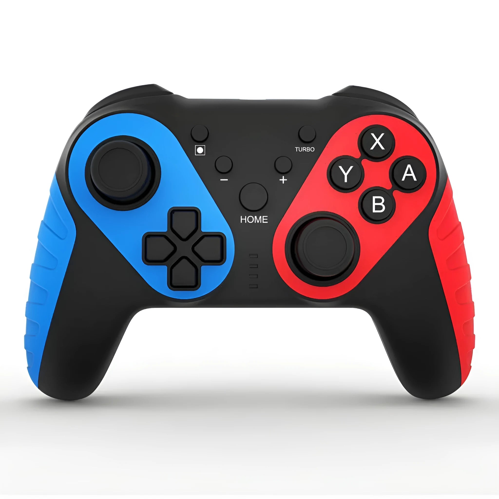 STK-7032SN wireless Bluetooth game controller with left blue right red panels for Nintendo Switch and PC