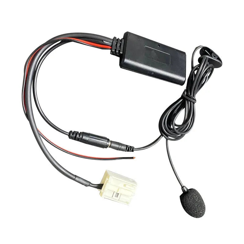 Car Bluetooth AUX cable and microphone kit for Citroen and Peugeot RD4 stereo upgrade