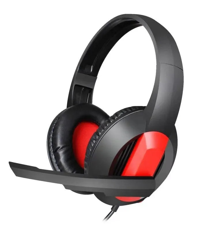 Blue e-sports gaming headset with microphone and 1.8 metre cable