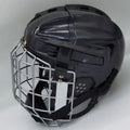Multi-sport anti-fall helmet for ice hockey rugby and roller skating in black blue red white sizes S M L