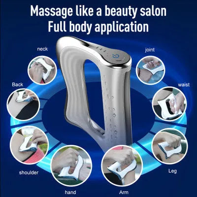 Natural resin rectangular muscle massager board for whole body scraping therapy