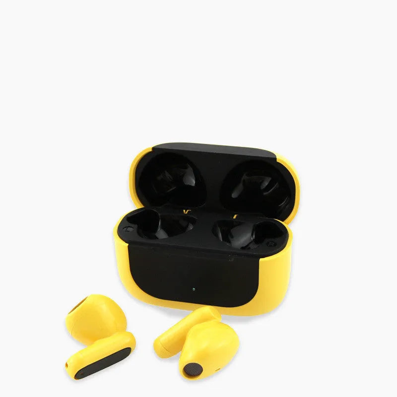 Jerry cartoon character wireless Bluetooth headphones in black, white or yellow colours