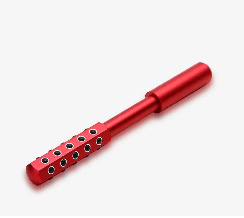 Beauty rod roller massager made from aluminium alloy and niobium, size 19 mm by 193 mm