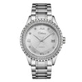 Fashionmonger men's automatic mechanical watch with luminous hands and waterproof case in gold or silver finish.