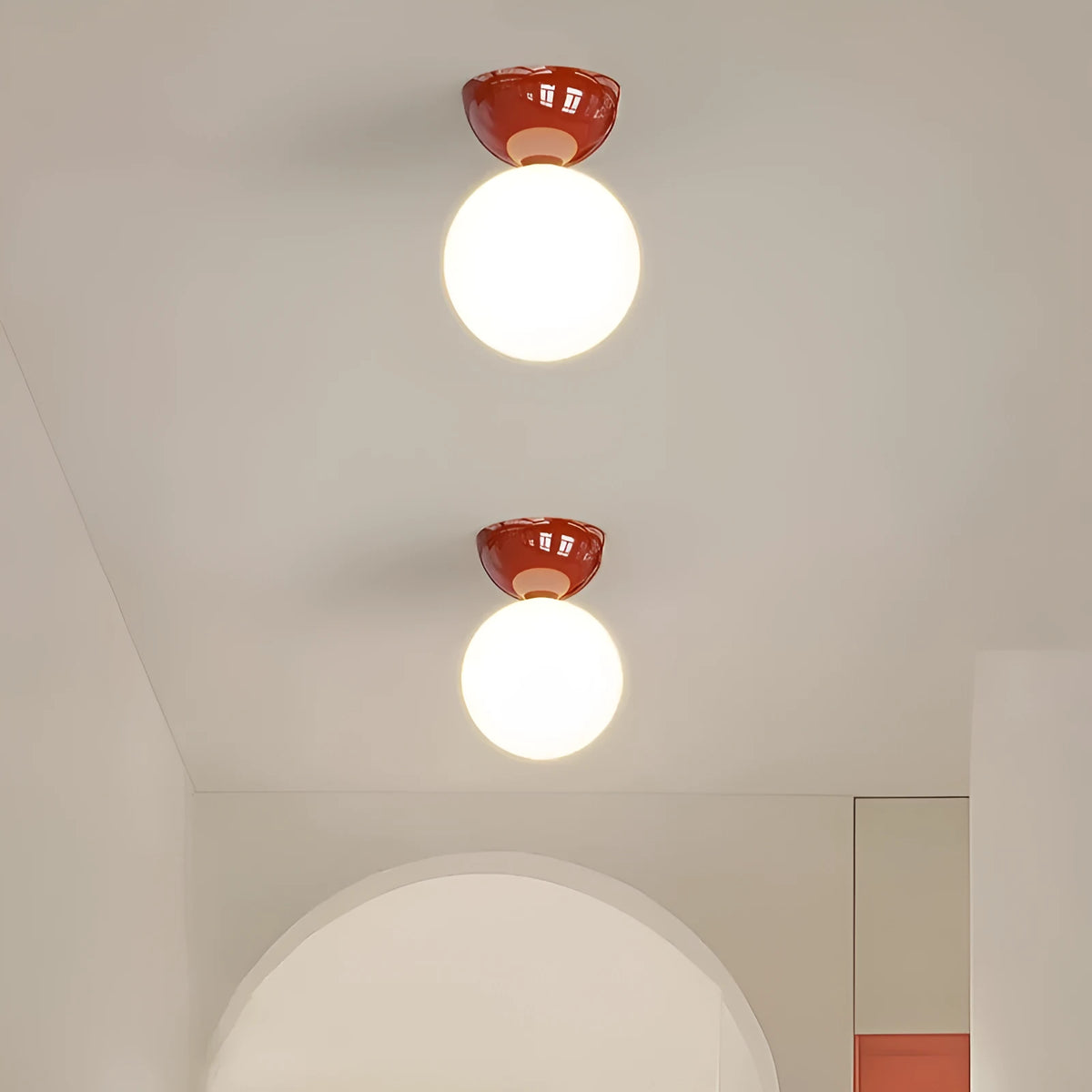 Modern simplicity wall lamp for hallway, corridor or bedside, ≤36V, tricolour or no light source option