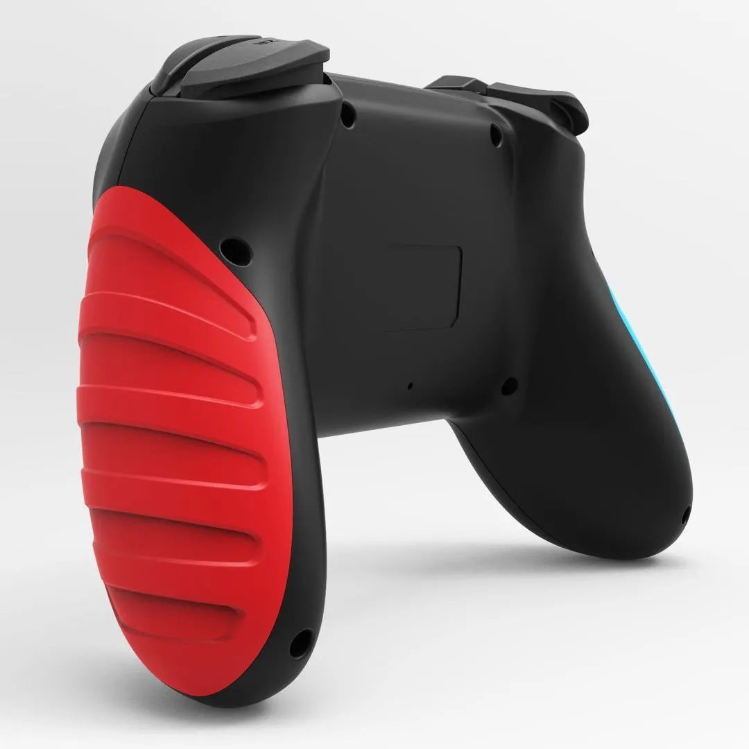 STK-7032SN wireless Bluetooth game controller with left blue right red panels for Nintendo Switch and PC