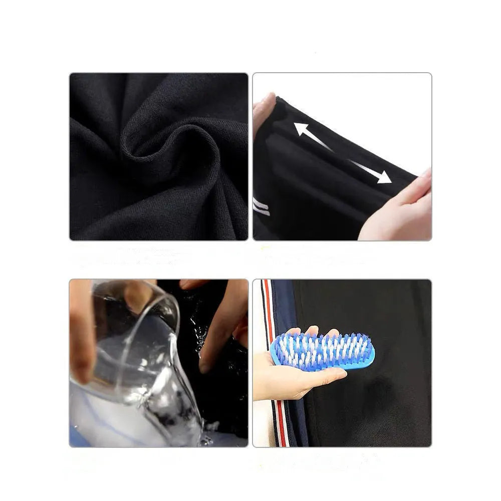 Children's loose sports pants in polyvinyl alcohol fibre with stripe pattern and brushed fabric, sizes 110-170cm