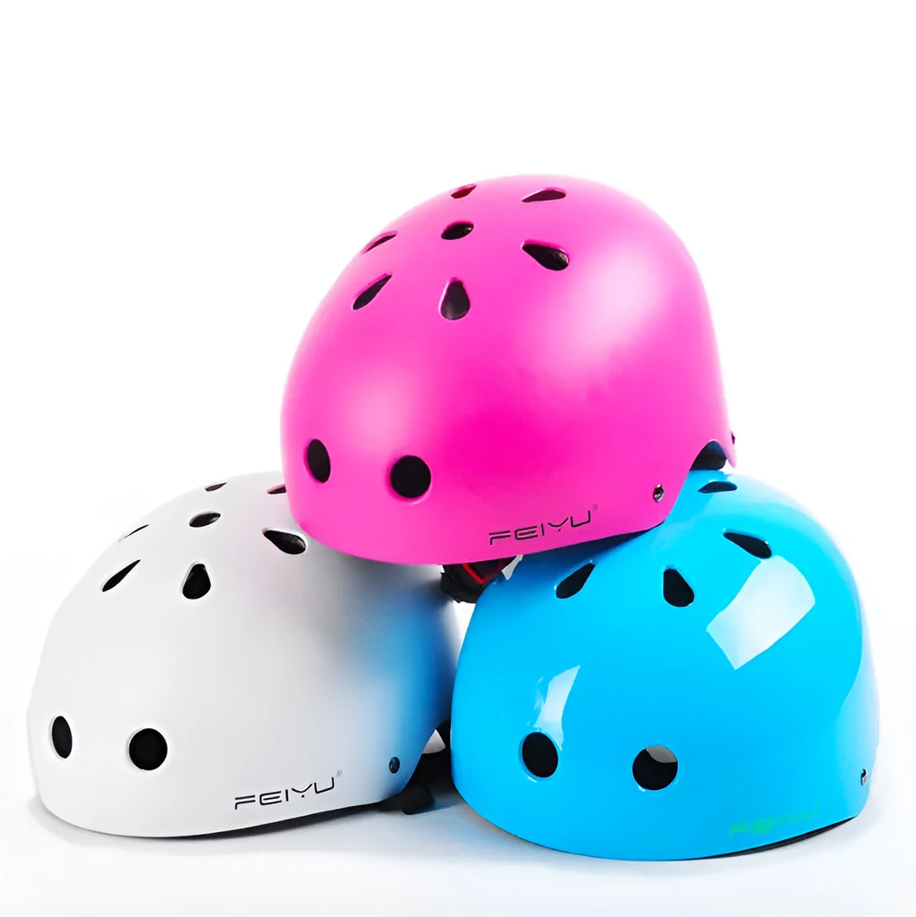 Children's skating helmet for roller skating, cycling and skateboarding in sizes S 50-53cm, M 54-58cm and L 59-60cm