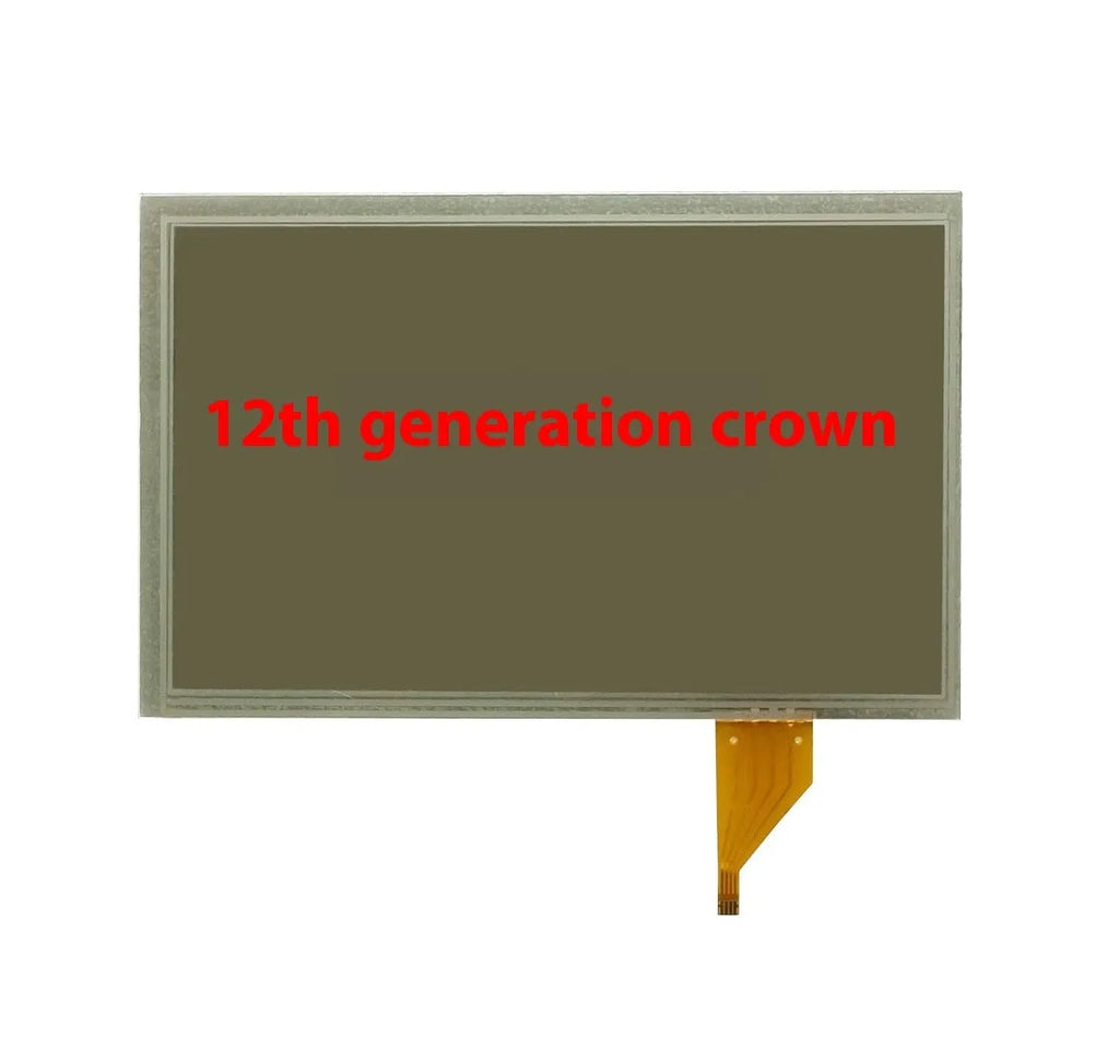 8-inch 4-wire resistance touch outer screen with 480x232 resolution and TTL interface for vehicle navigation