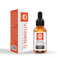 Vitamin C serum 30ml bottle with brightening formula for fading marks and evening skin tone