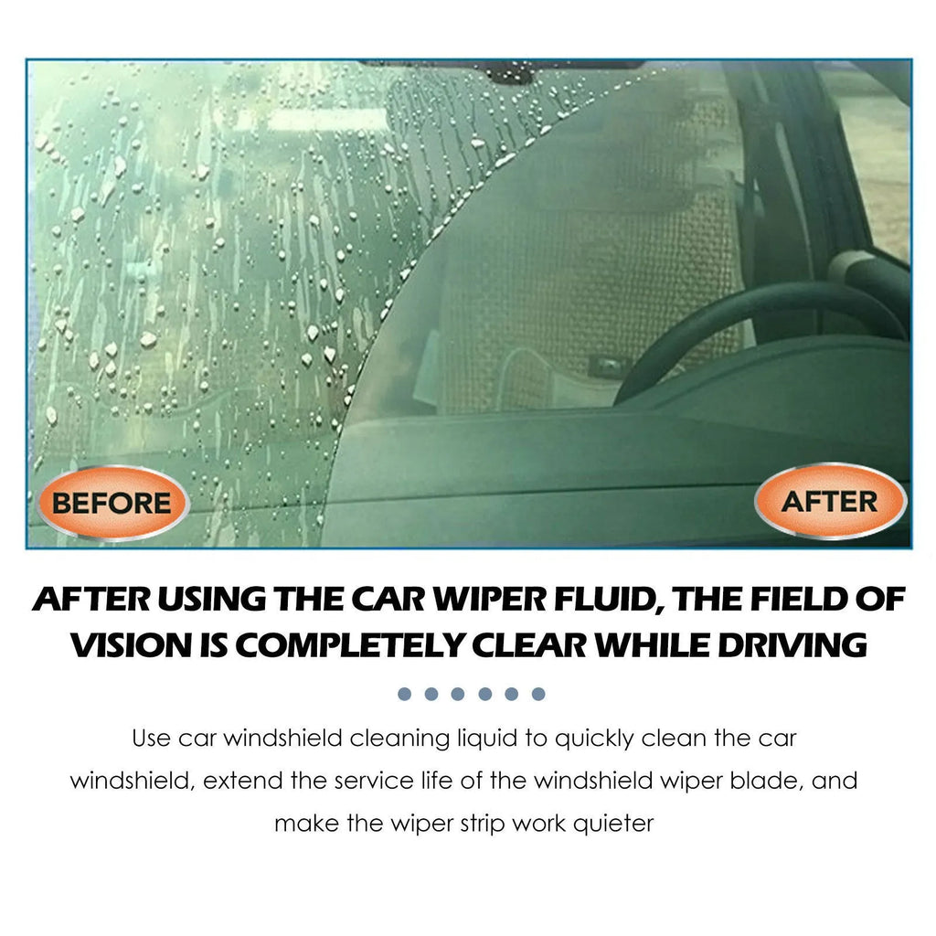 Box of 30 car oil-removing film cleaning effervescent tablets for vehicle glass