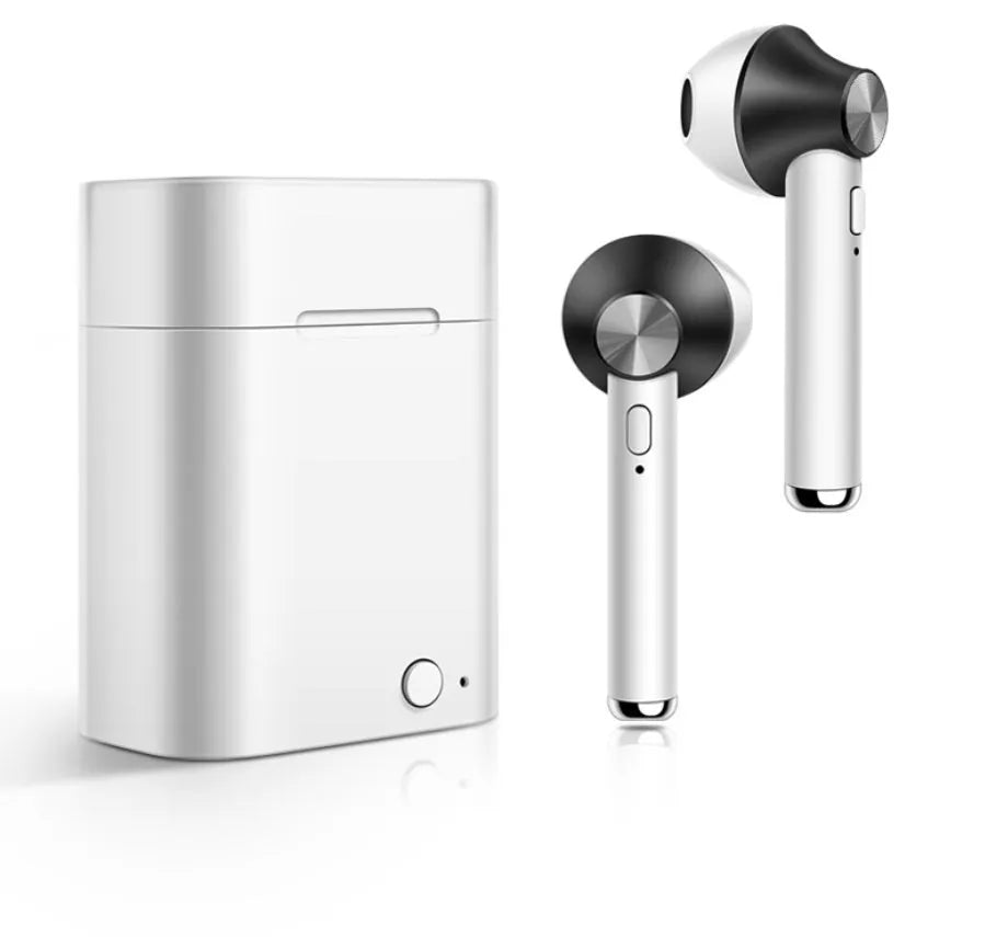 Wireless sports Bluetooth headset with earbuds in multiple colour options