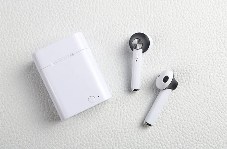 Wireless sports Bluetooth headset with earbuds in multiple colour options