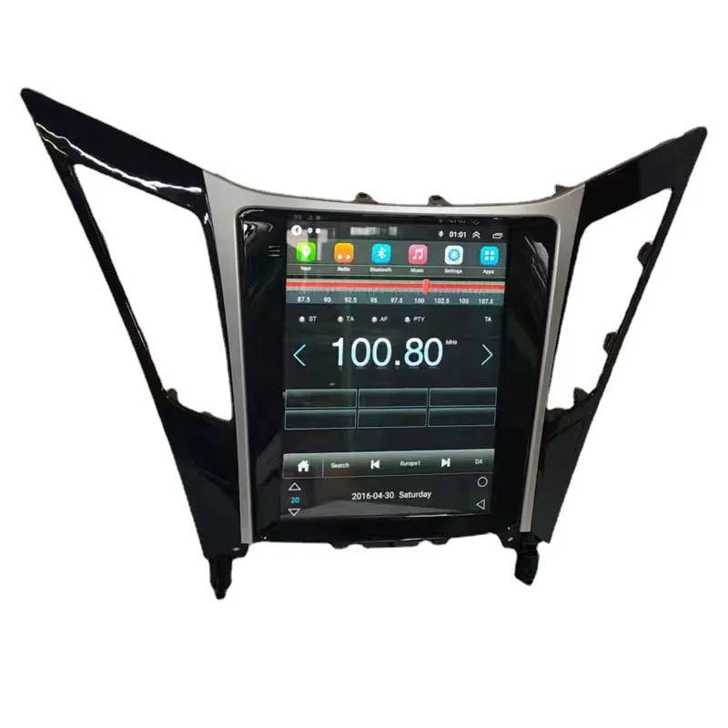 Vertical 9.7 inch Android smart car navigation system for Hyundai Sonata 2008 dashboard