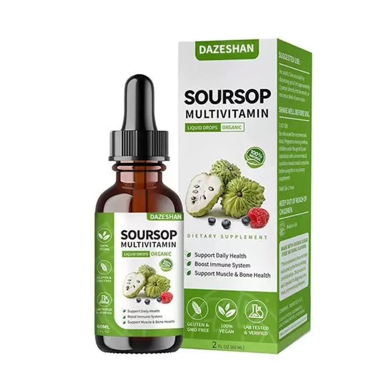 60 ml bottle of green chlorophyll liquid drops for adult dietary supplementation