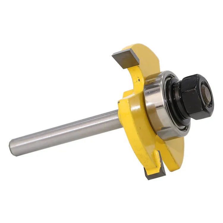2 piece jointing router bit set with 6.35mm tooth width and 12.7mm tooth depth for woodworking