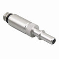 Silver metal VAS6262-9 transmission refueling joint tool on a workshop bench.