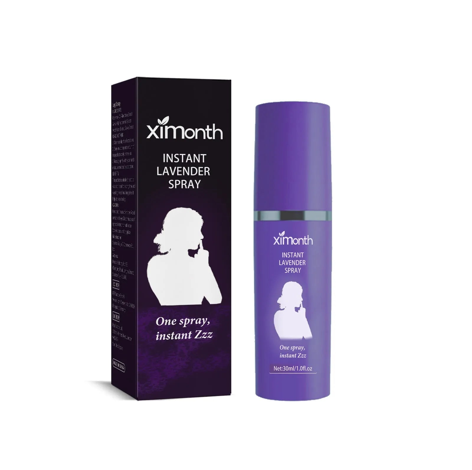 30ml bottle of lavender sleep spray for relaxation and bedtime use.