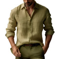 Men's floral digital print casual cardigan shirt in chemical fibre blend fabric