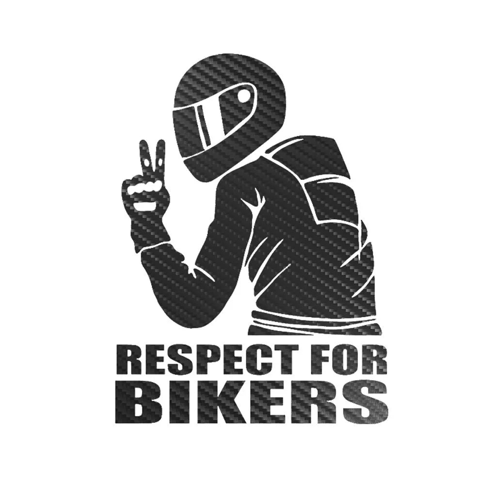 15x11cm biker automobile sticker with Hello Brother design in six colour options