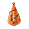 15cm resin football Christmas tree decoration in rugby design, styles A to G