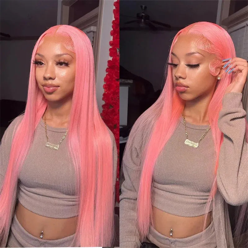 Straight long hair lace wig for women available in 10 to 30 inch lengths