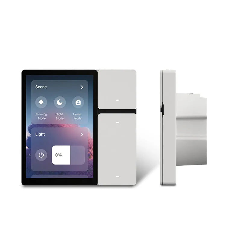 Full screen three-way relay with infrared function for air conditioning and TV, Phantom Gray colour