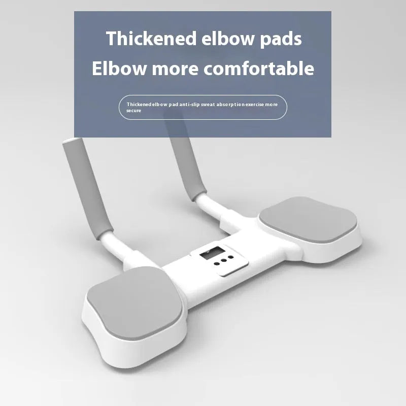 White multi-functional flat support trainer with alloy aluminium tube frame on a home floor.