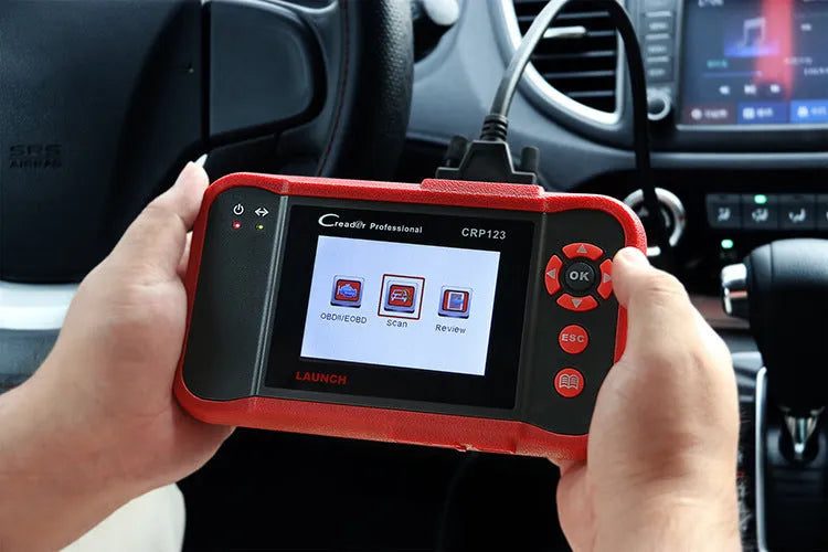 CRP123 automobile fault detector diagnostic equipment with main machine, cables, card reader and user manual