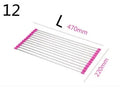 Folding stainless steel and plastic kitchen sink drain rack in blue, shown extended for use and collapsed for storage.
