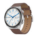 Ladies smart watch with 1.5-inch full circle screen, Bluetooth calling, heart rate monitoring, IP67, silver or black strap
