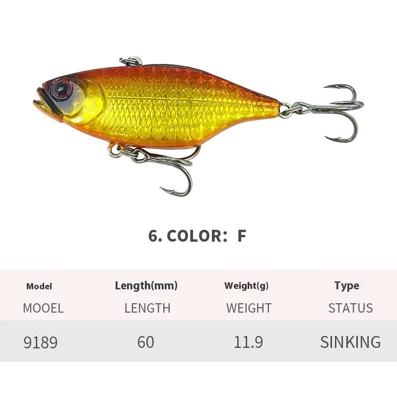 60mm 11.9g long-range submerged biomimetic fishing bait in colour A