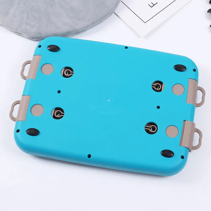 Blue educational foraging toy for dogs made from PP material to relieve boredom