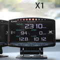 X1 automotive OBD instrument with LED display and metal case