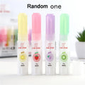 Jelly solid glue in random colour with fruit fragrance, 8.5 cm long by 2 cm wide