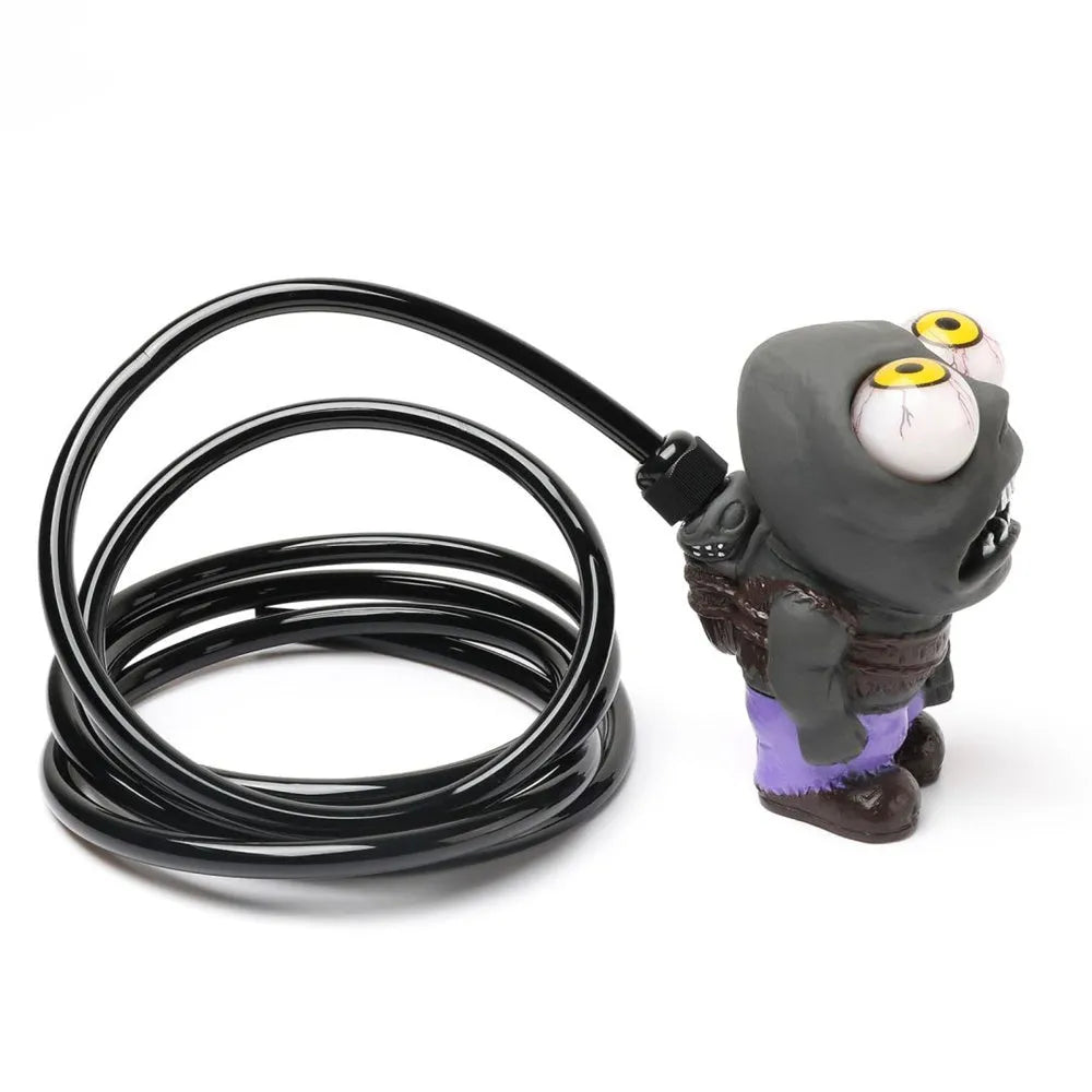 Turbo car boost eye zombie doll ornament kit with valve and copper fittings.