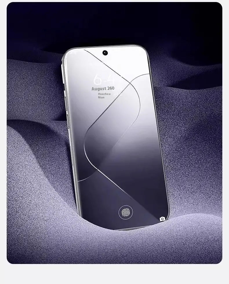 Tempered glass anti-peep screen protector for Apple iPhone, ultra HD privacy film with dust-free packaging