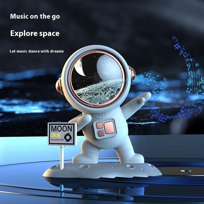 Bluetooth Spaceman stereo speaker creative ornament with rechargeable lithium battery, Standard Edition color