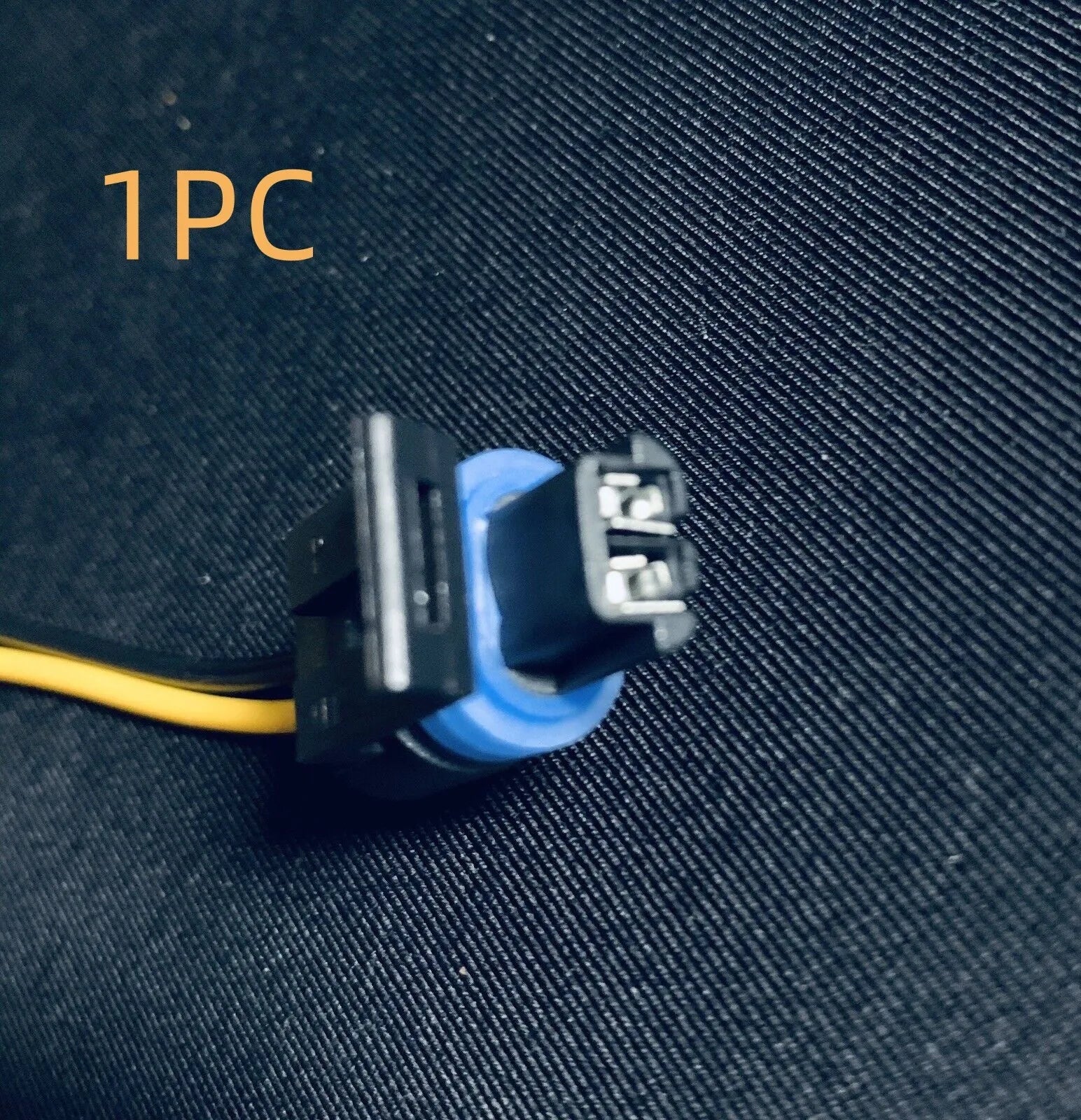 Automotive water temperature sensor plug for engine coolant monitoring replacement part