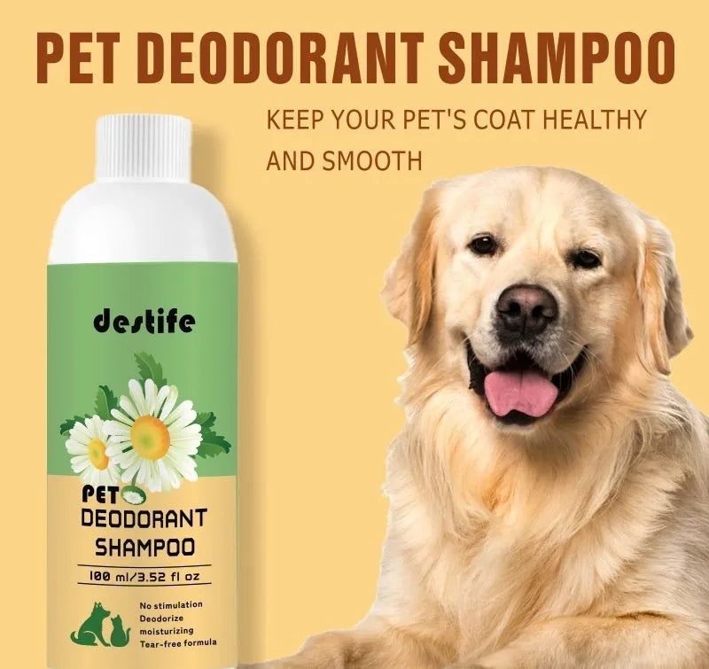 100ml pet shampoo and conditioner bottle for dogs and cats grooming