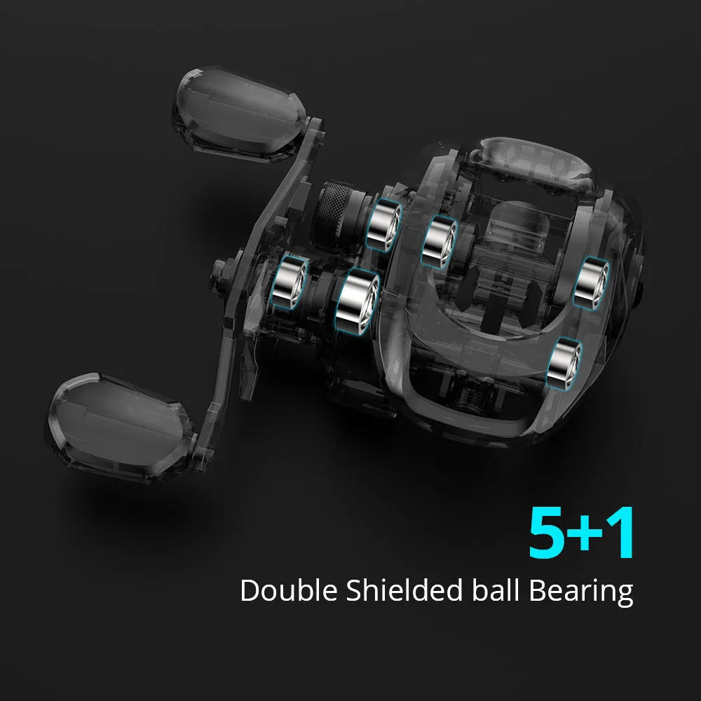 Drip wheel lure fishing rod rocking wheel fishing reel with left and right hand wheel options