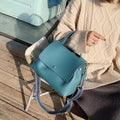 Atmospheric fashion handbag in beige with fabric texture PU, medium tote style for women