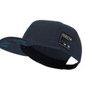 Wireless Bluetooth Audio Cap with noise reduction, bilateral stereo, navy blue colour, 10-hour battery