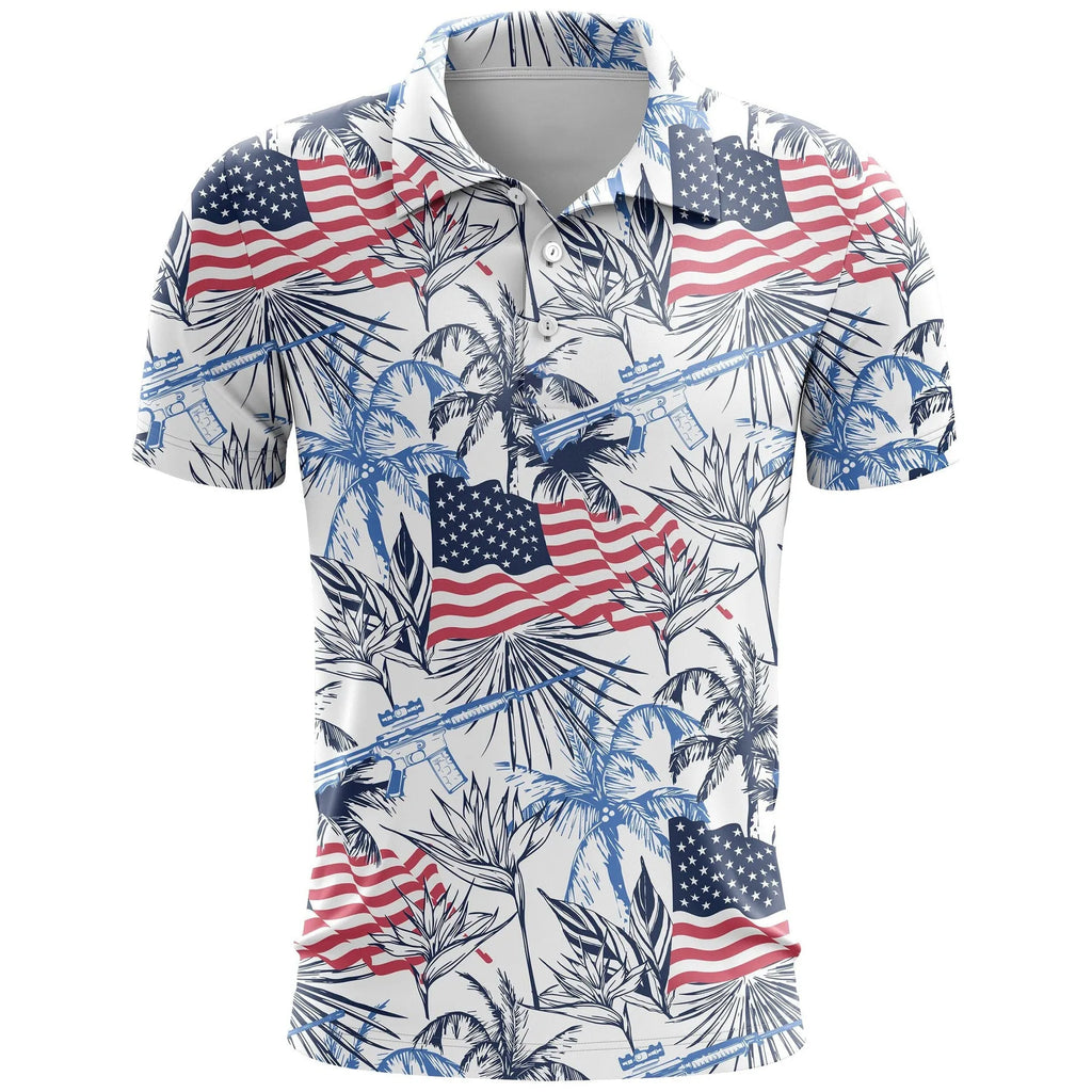3D printed pattern short sleeve sports top in loose fit, shown in a colour-matching design.