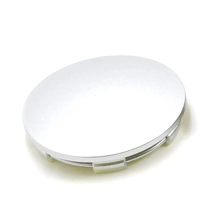 65mm diameter ABS plastic car hub centre cover with aluminium label in antique copper finish