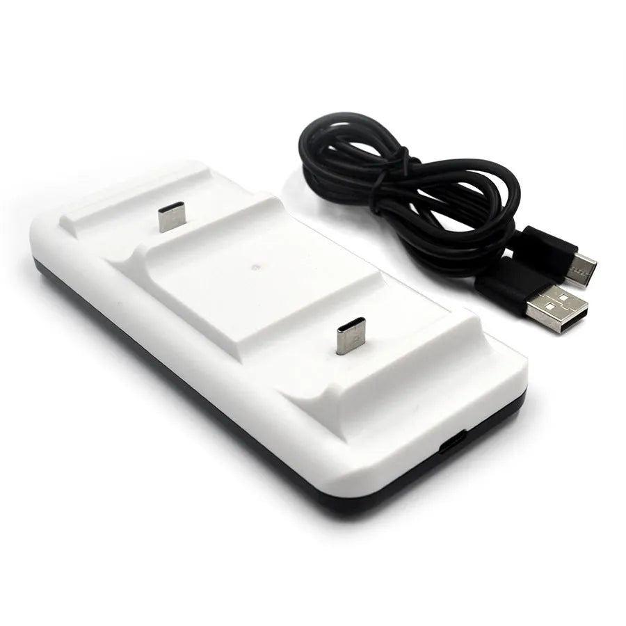 Handle seat charging cable adapter for PS5, Type-C interface, ABS material, black colour, compact size