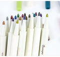 16.3cm paint marker pens in PP environment-friendly material, non-toxic, Black Gold Silver White