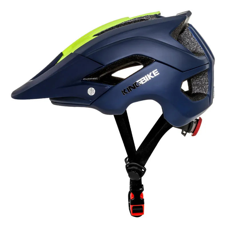 Bicycle helmet with EPS foam construction in black colour for cycling safety