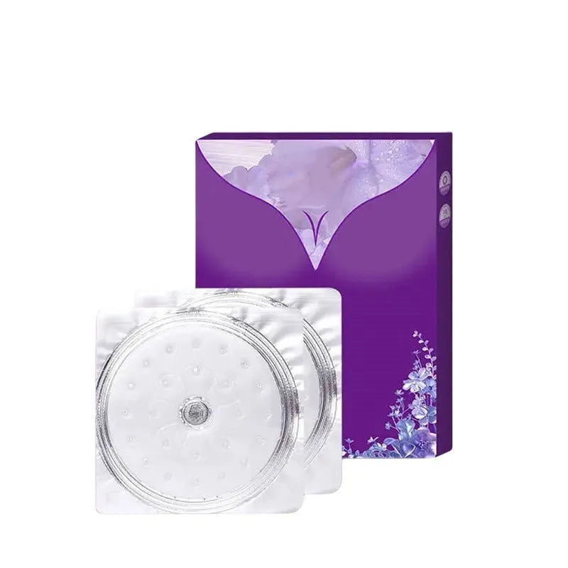 Single pack chest patch beauty mask with one pair of adhesive strips for breast enhancement