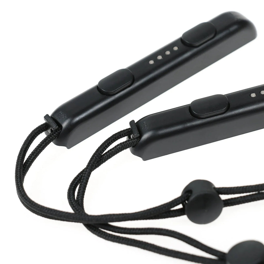 Joy-Con wrist strap lanyard two-pack for Nintendo Switch with clear plus and minus marks, six colour options